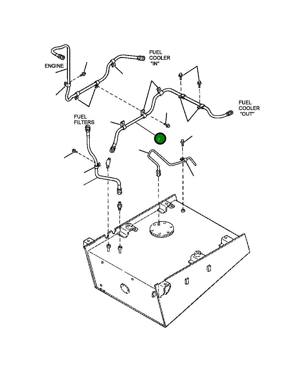 Шланг 426-04-23120 Komatsu