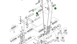Втулка 2110-1333B Komatsu