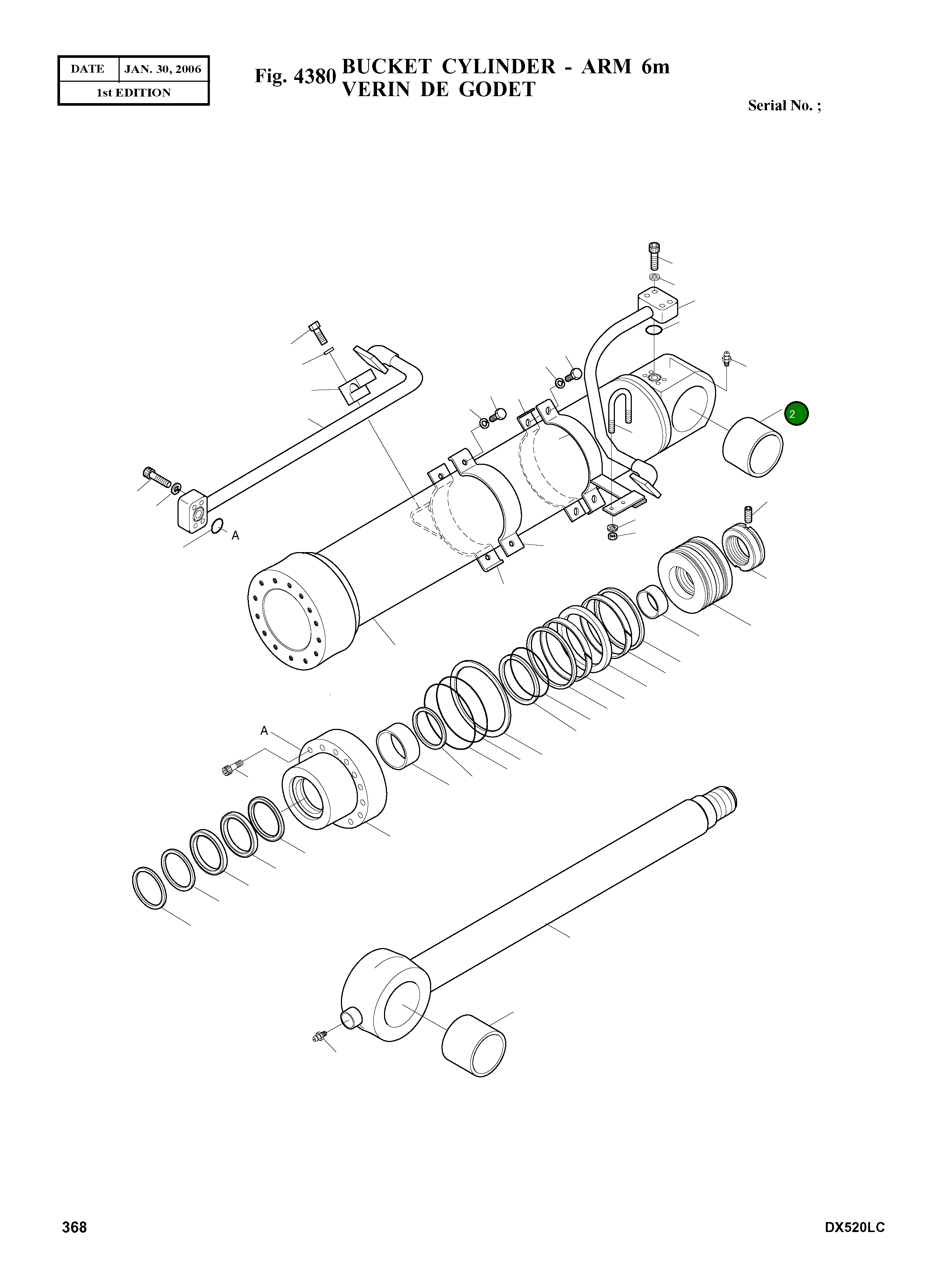 Втулка 110-00251 Komatsu