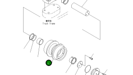 Втулка 21M-30-16110 Komatsu