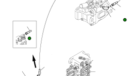 Шланг 395-62-14860 Komatsu