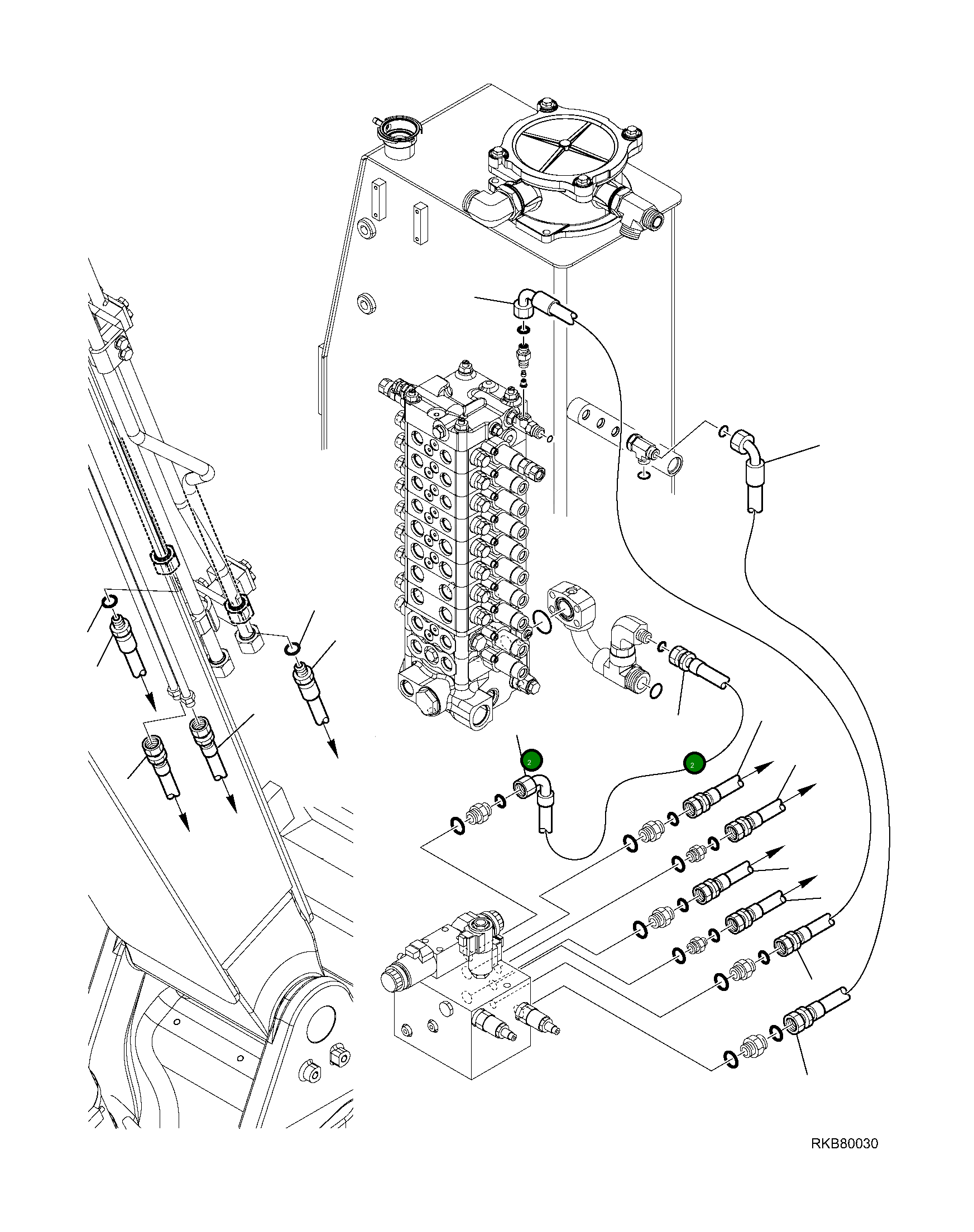 Шланг 22E-62-22790 Komatsu