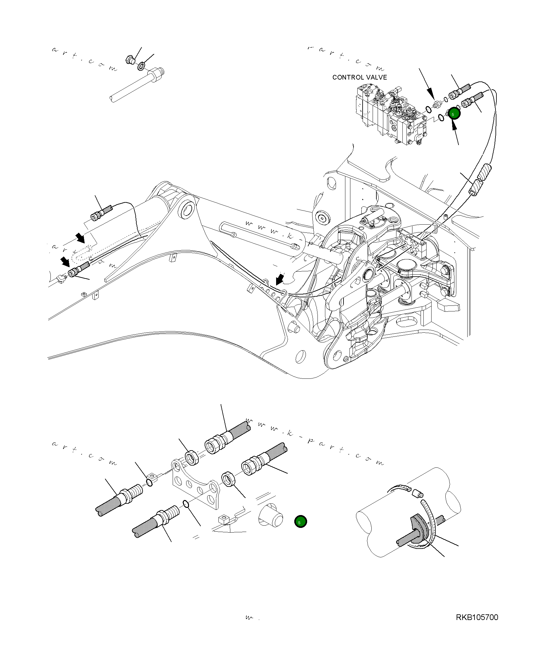 Шланг 42N-64-14150 Komatsu