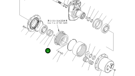 Втулка 20K-22-31260 Komatsu