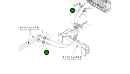 Шланг 8295-62-3170 Komatsu
