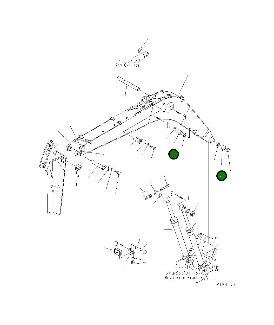 Втулка 203-70-66110 Komatsu