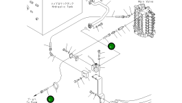 Шланг 21P-970-K510 Komatsu