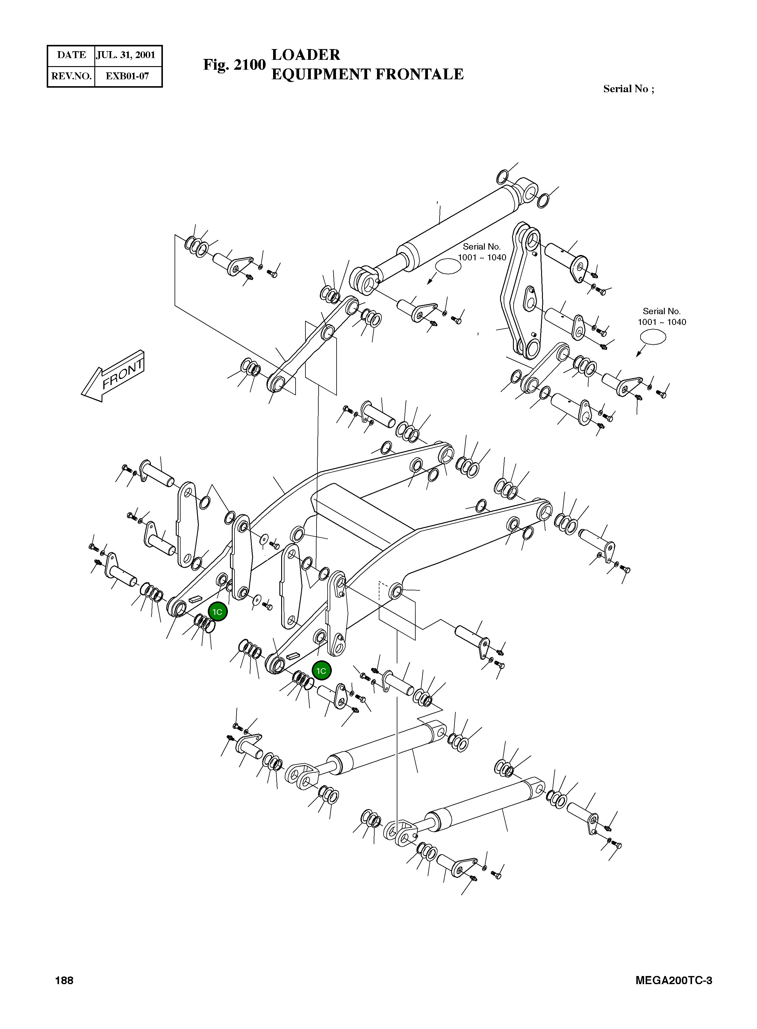Втулка 110-00003 Komatsu