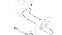 Шланг 900L 2185-1002D116 Komatsu