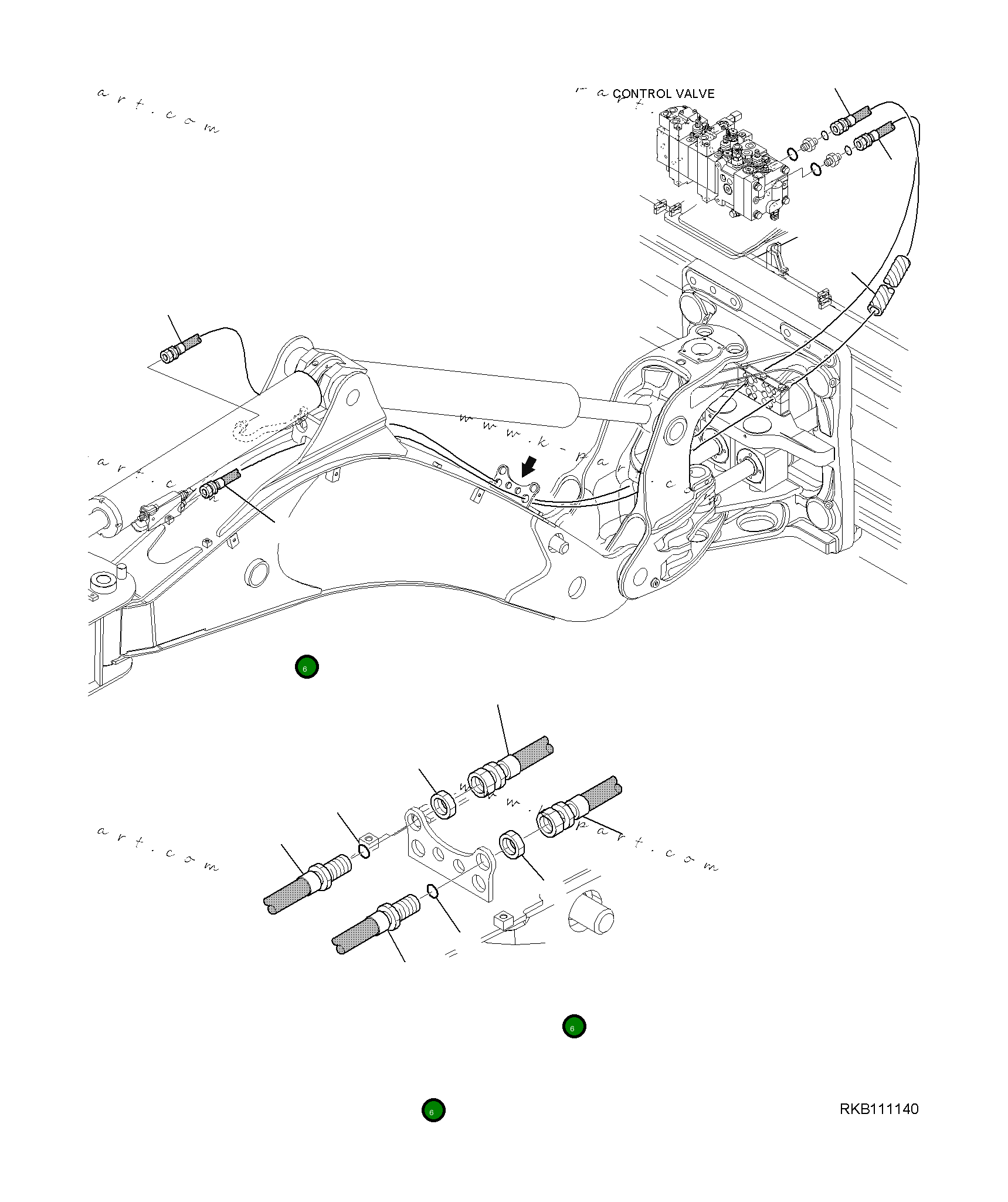 Шланг 42N-62-19311 Komatsu