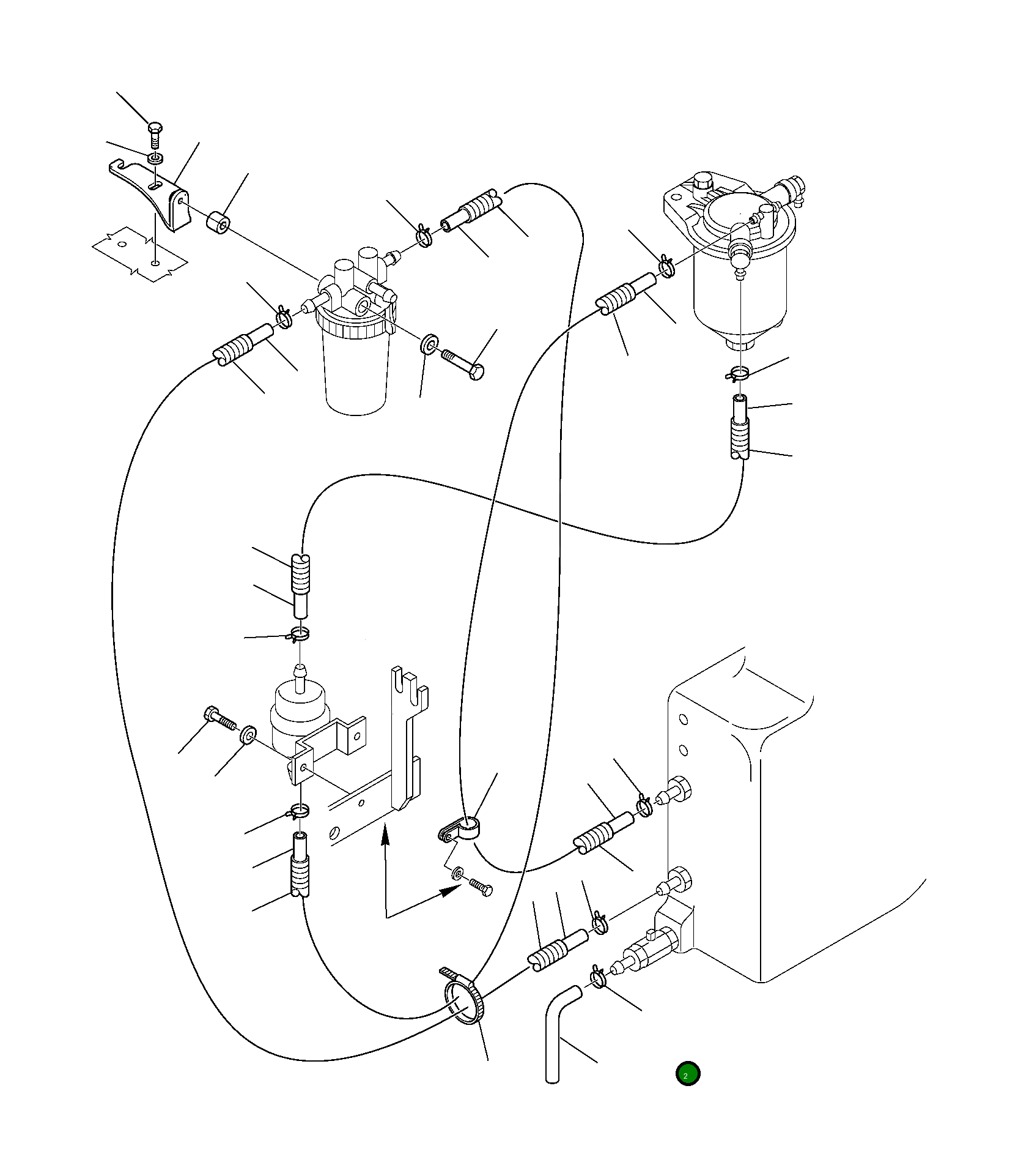 Втулка 802660628 Komatsu