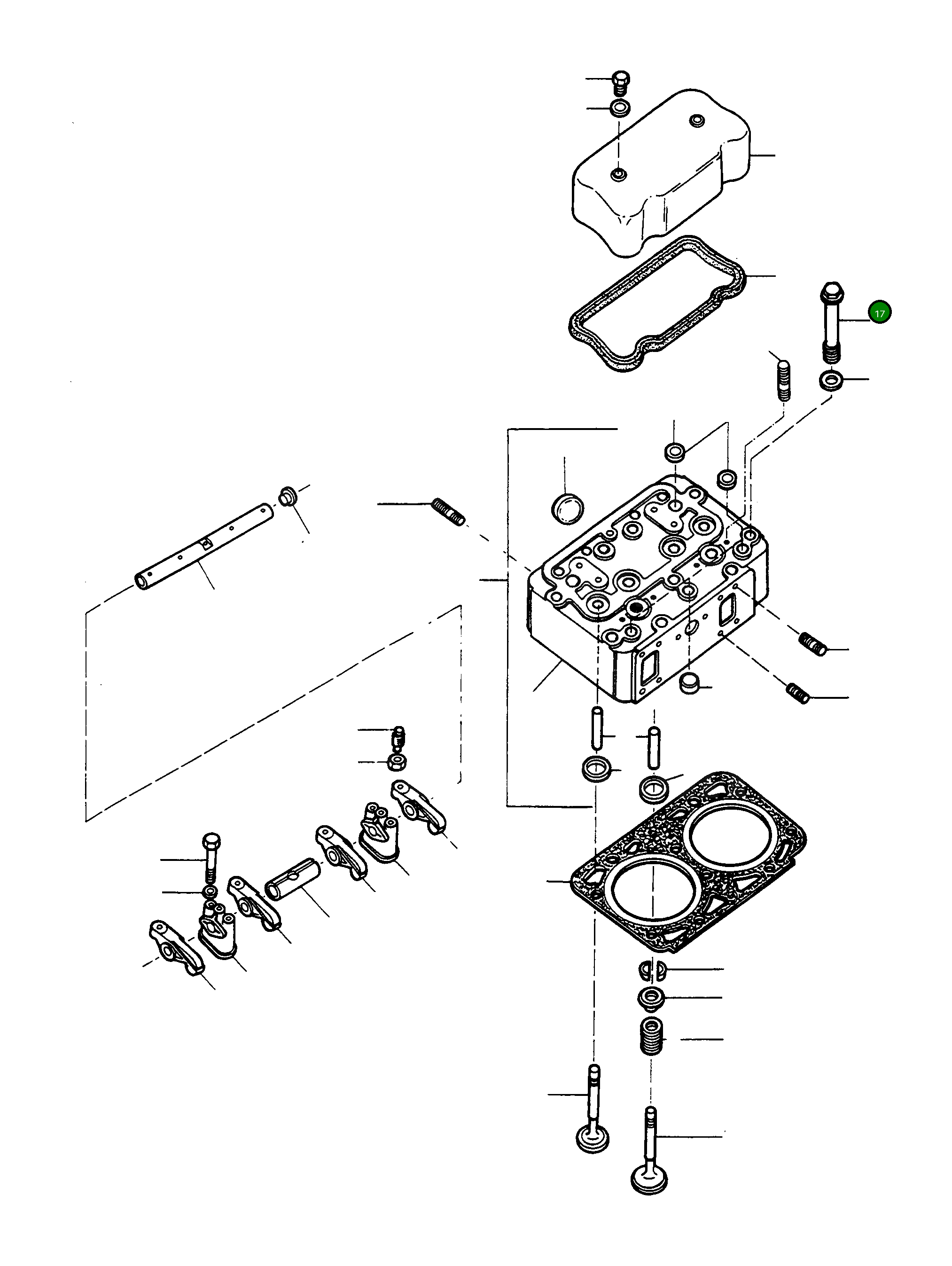 Винт 2871001M1 Komatsu