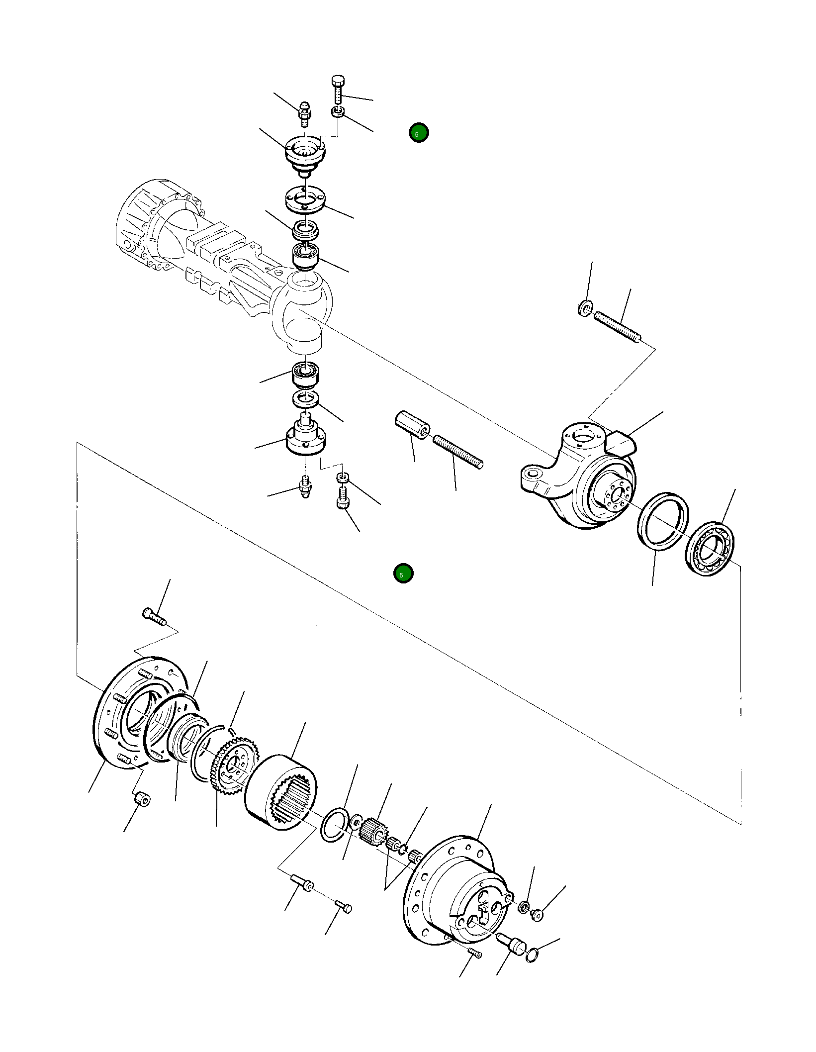 Винт 22E-23-11560 Komatsu