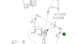 Шланг 22U-62-87380 Komatsu