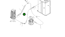 Шланг 21W-62-38260 Komatsu