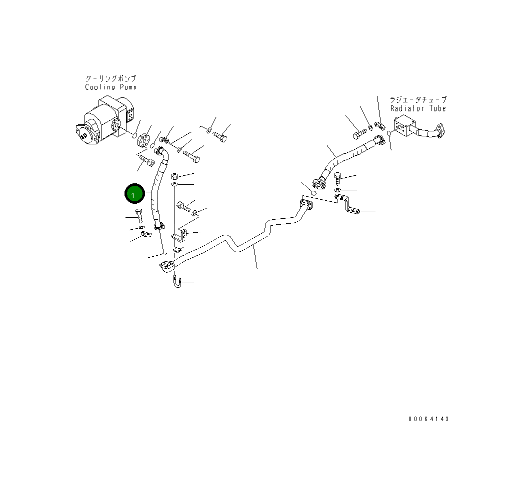 Шланг 425-62-34772 Komatsu