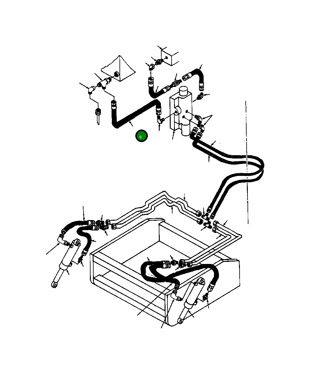 Шланг 138 803 Komatsu
