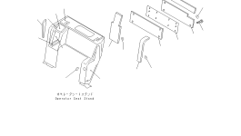 Тканевый элемент 22M-54-16191 Komatsu