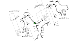 Шланг 2A56218932 Komatsu