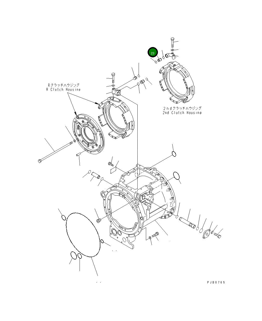 Втулка 17A-15-25190 Komatsu