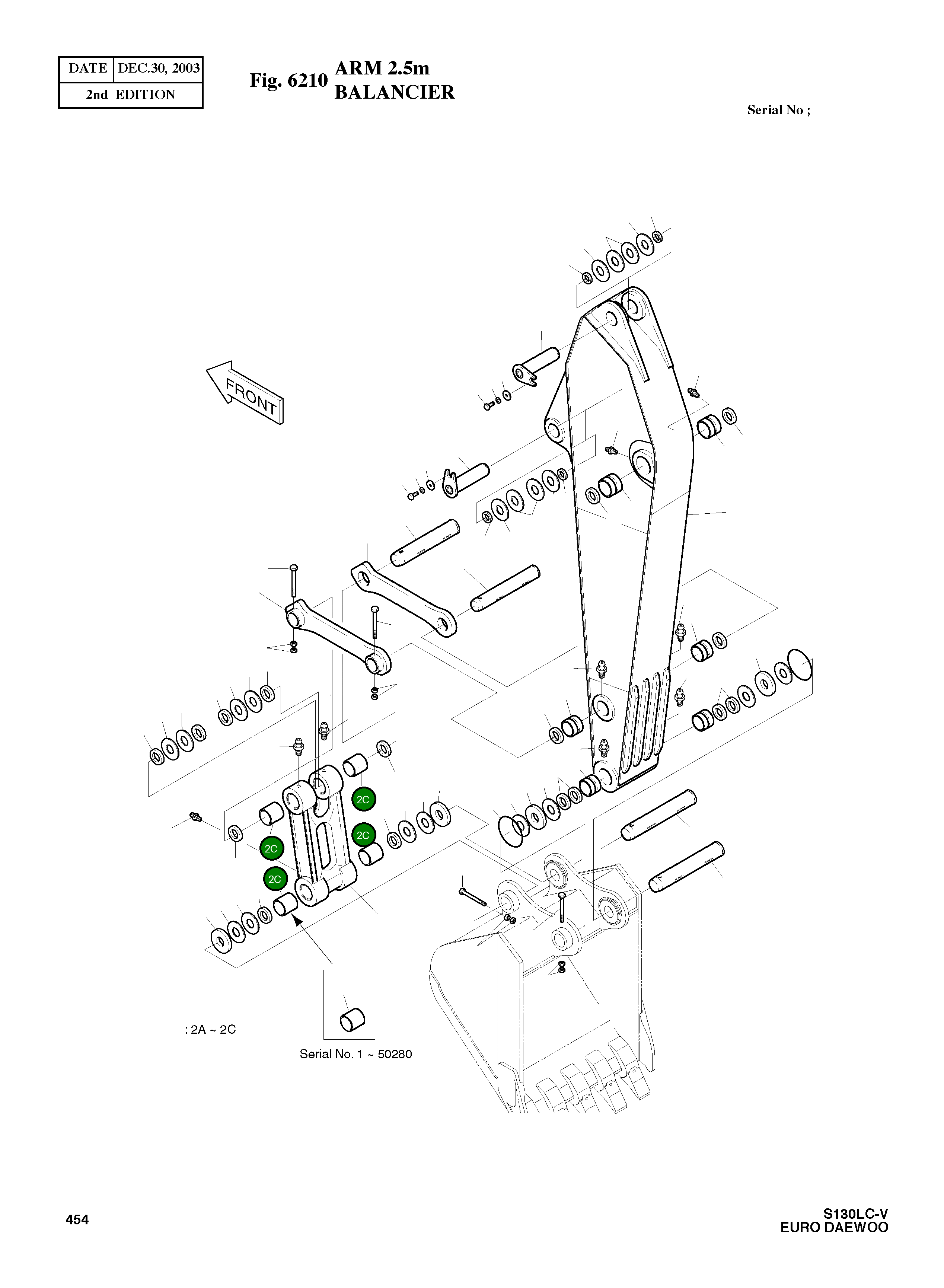 Втулка 2110-1366 Komatsu