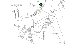 Шланг 21X-973-3251 Komatsu