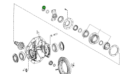 Гайка 0737 503 082 Komatsu