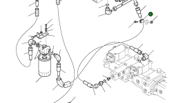 Шланг 392011077 Komatsu
