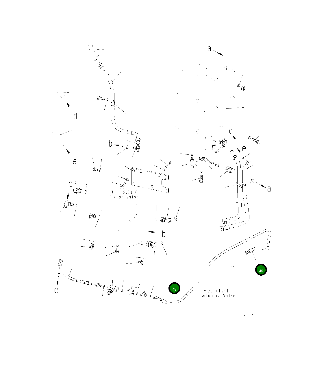 Шланг 423-43-51290 Komatsu