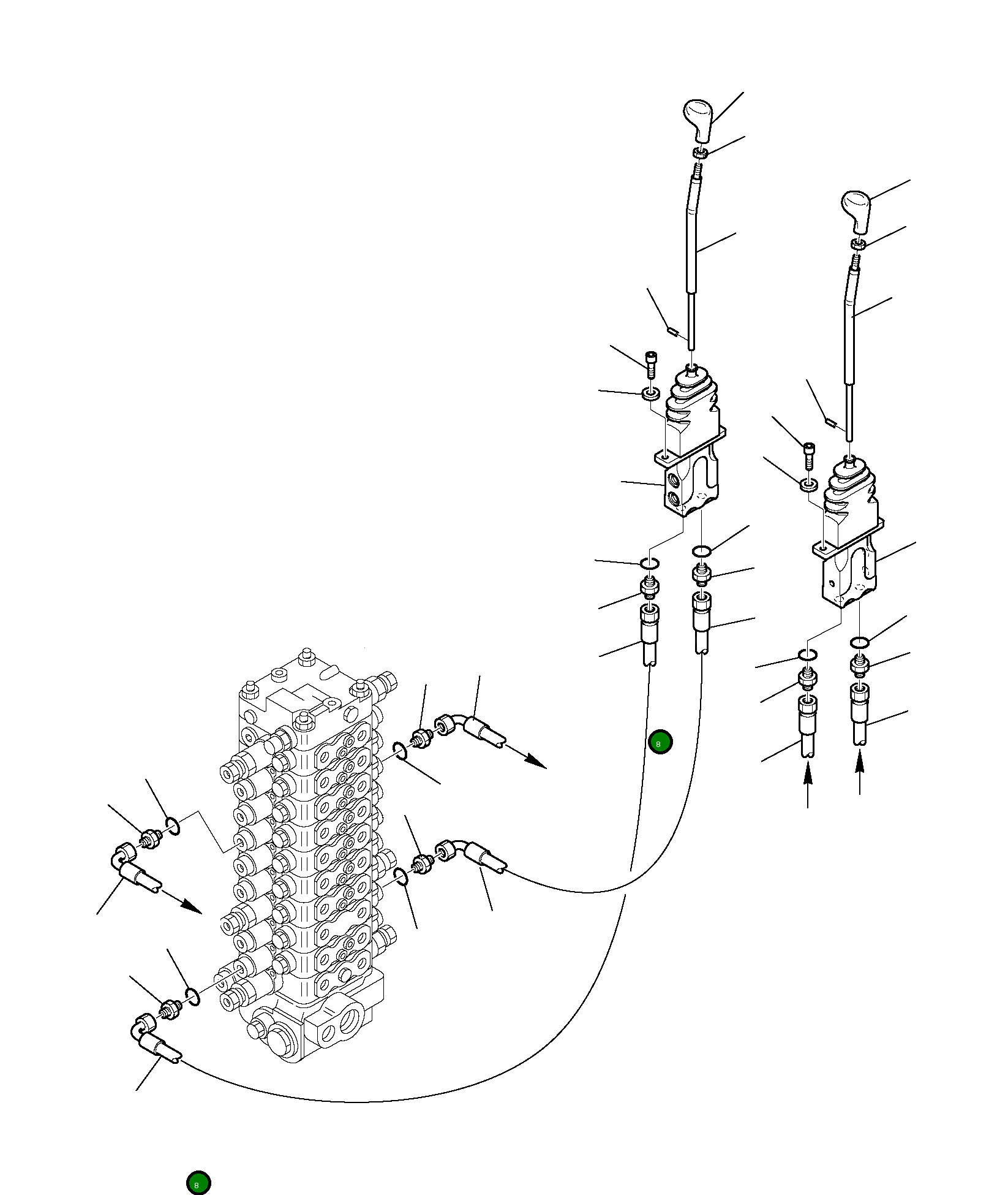 Шланг 21D-09-94650 Komatsu