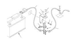 Выключатель отключения аккумулятора 37A-06-11910 Komatsu
