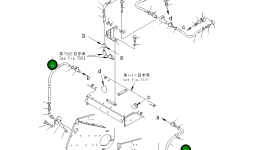 Шланг 262-71-73550 Komatsu