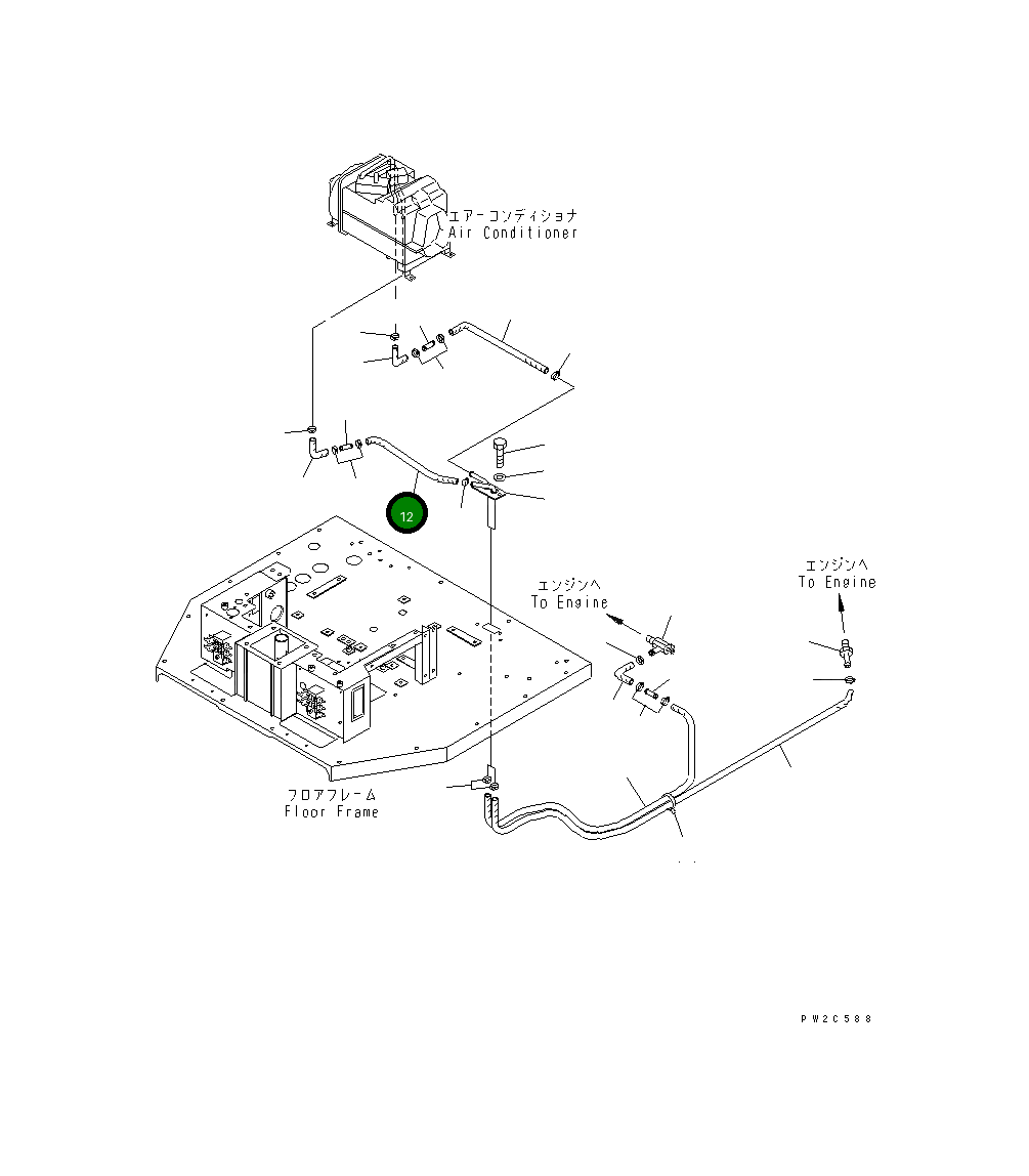 Шланг 234-809-6440 Komatsu