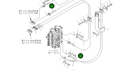 Шланг 22U-62-31710 Komatsu