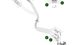 Шланг 22F-62-22341 Komatsu
