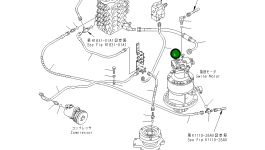 Шланг 22T-61-16580 Komatsu