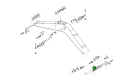 Втулка 110-00023 Komatsu