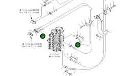 Шланг 22U-62-86660 Komatsu