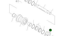 Втулка 207-30-71551 Komatsu