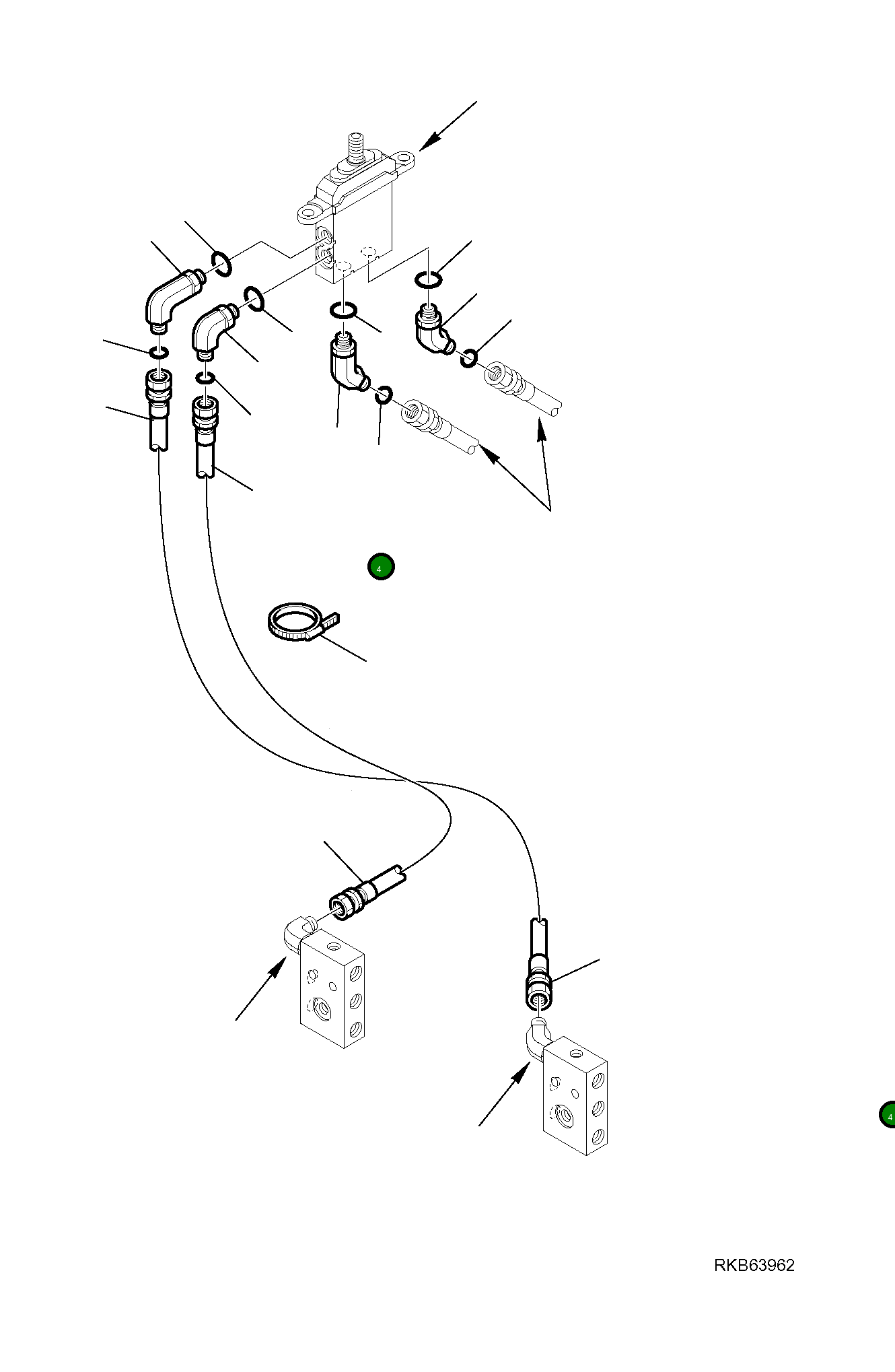 Шланг 21W-09-R1880 Komatsu