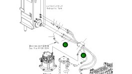 Шланг 22L-62-22421 Komatsu