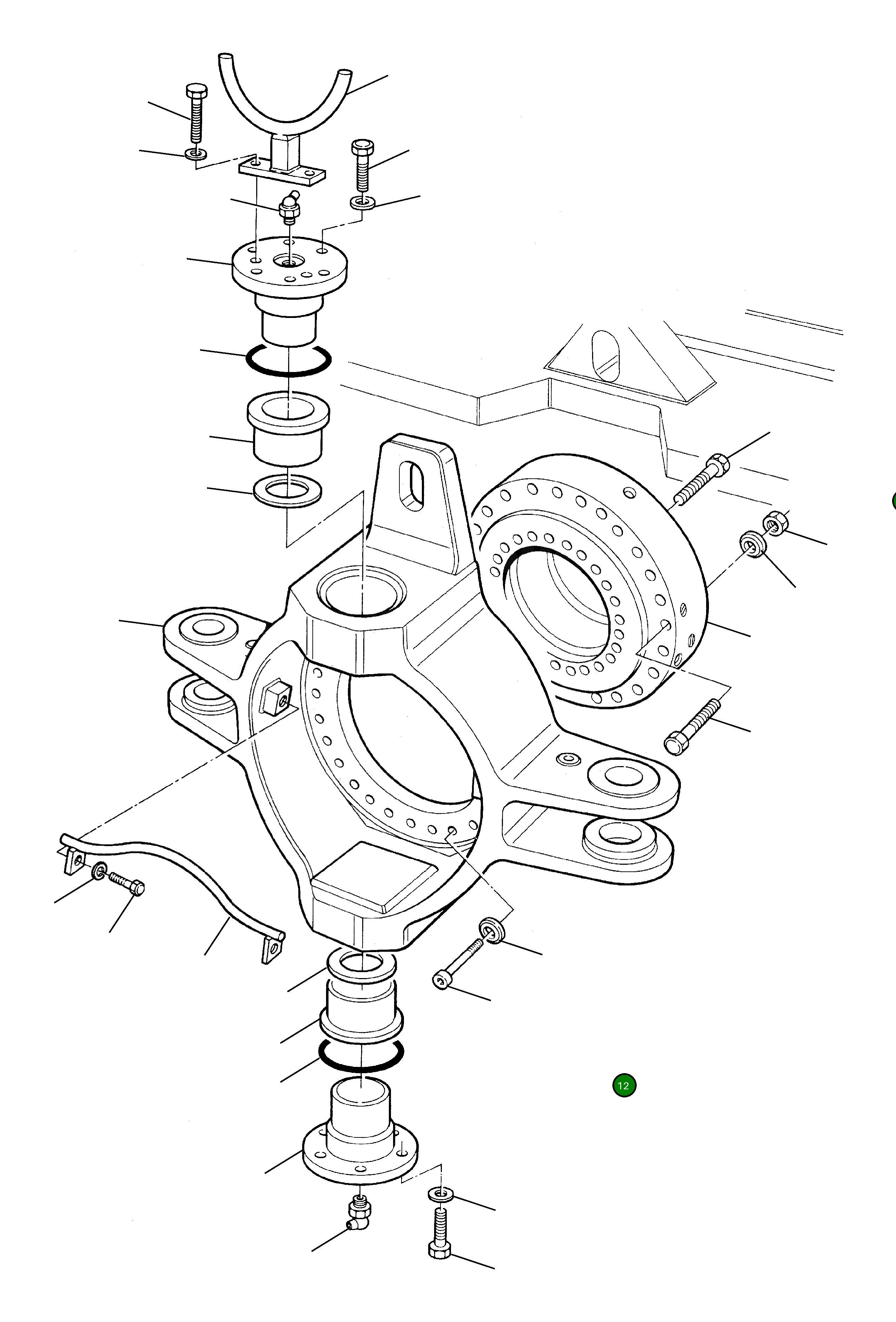 Винт 801070050 Komatsu