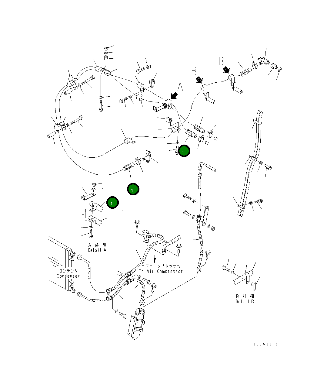 Шланг 569-07-88380 Komatsu