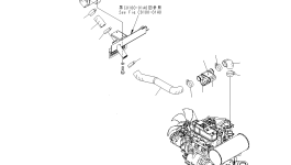 Шланг 22L-01-21242 Komatsu