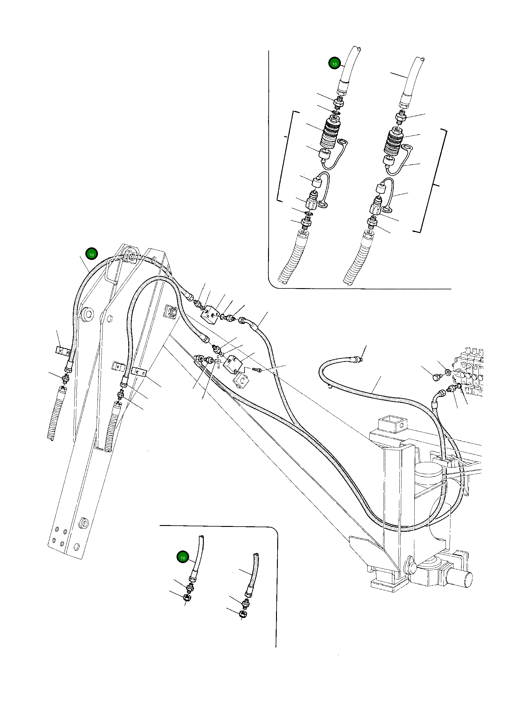 Шланг U2500005A Komatsu