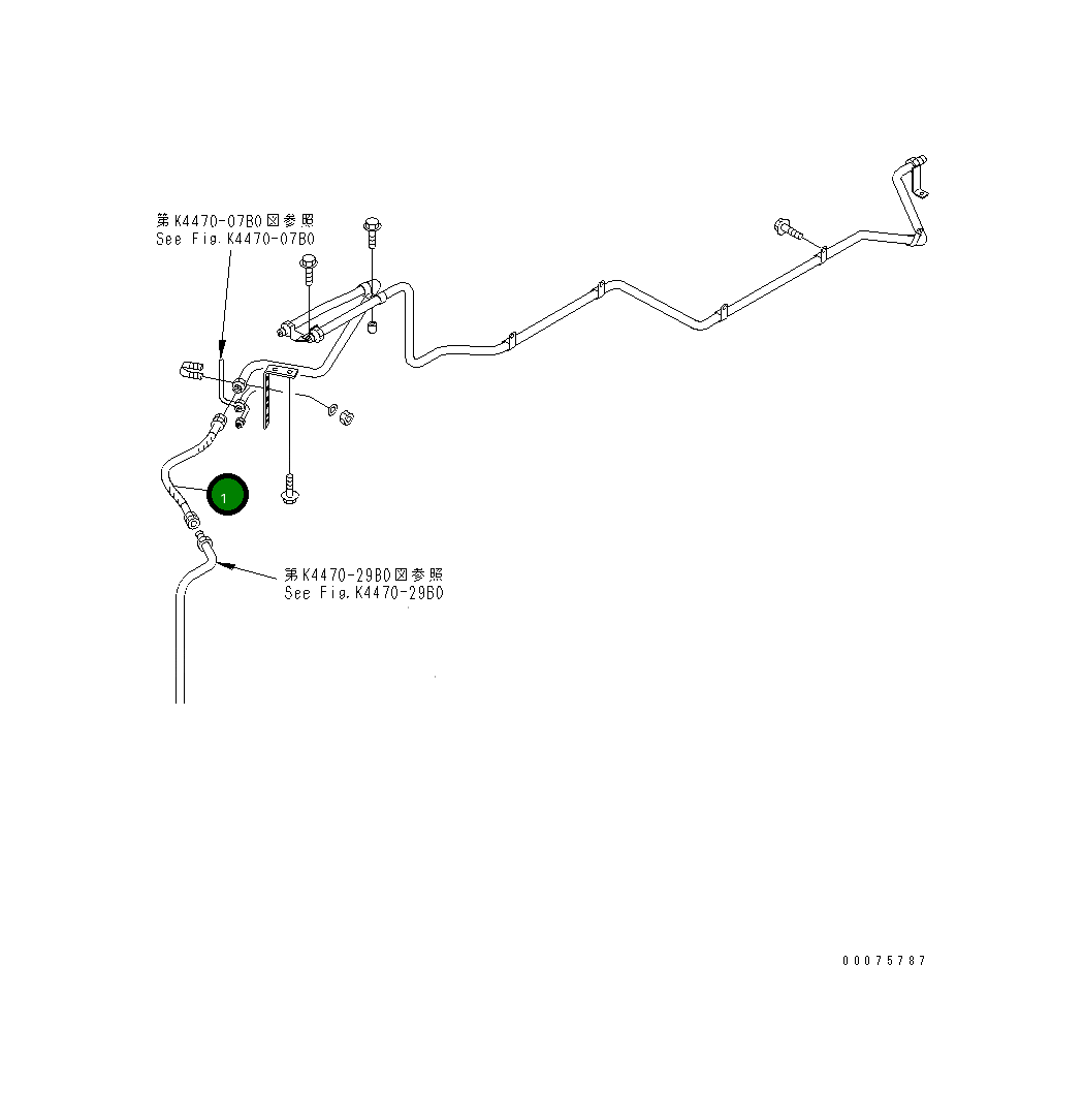 Шланг 426-43-27690 Komatsu