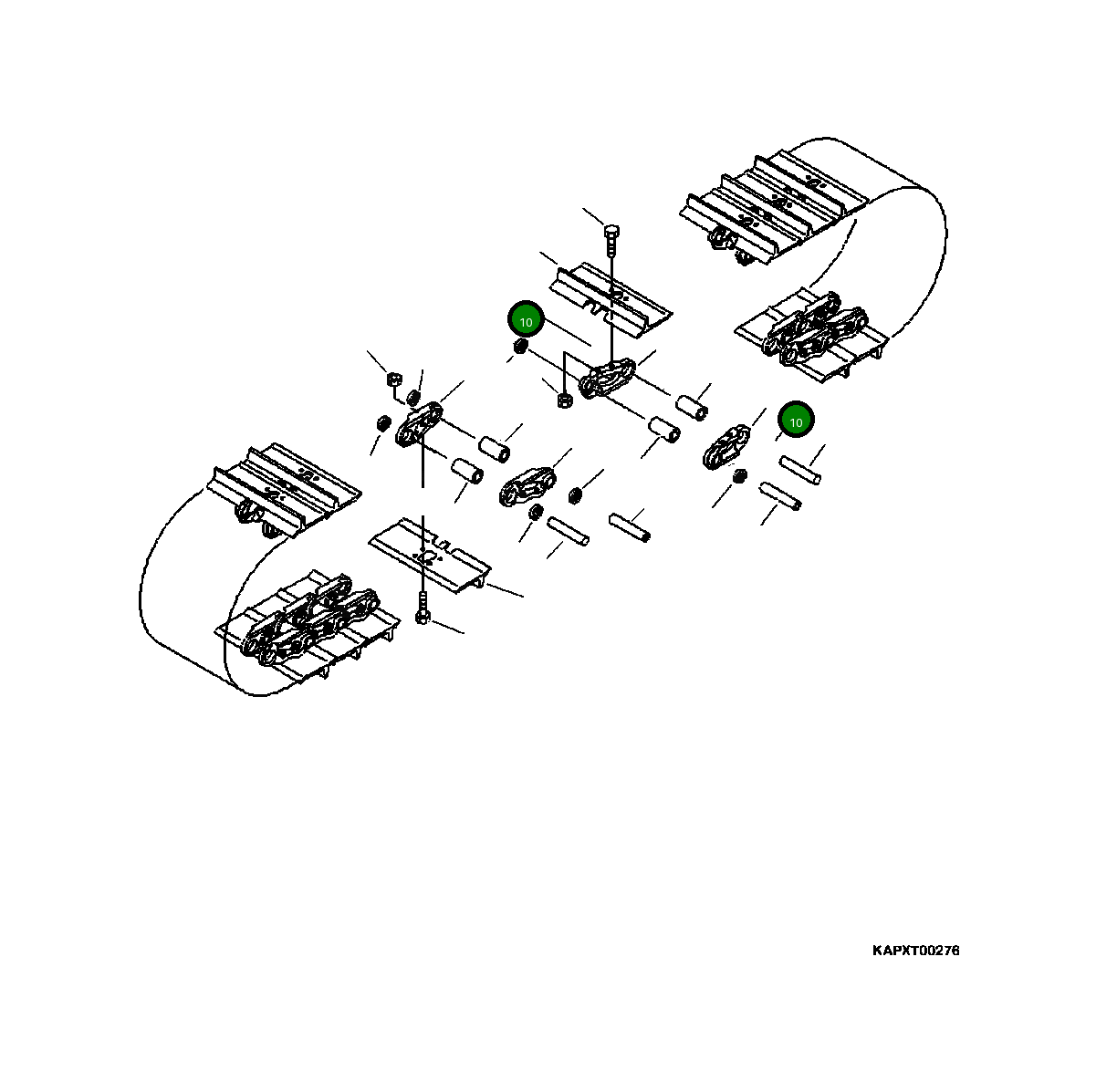 Втулка 207-32-15180 Komatsu