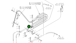 Шланг 20Y-979-4330 Komatsu