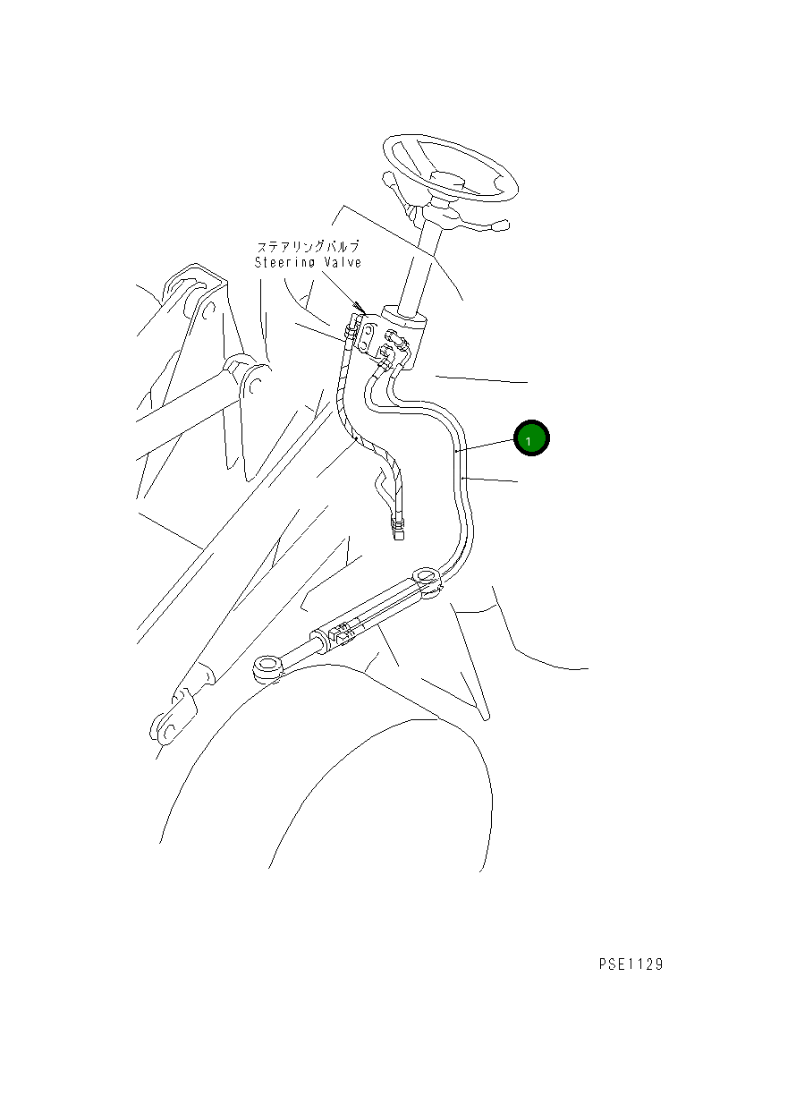 Шланг 361-62-21120 Komatsu