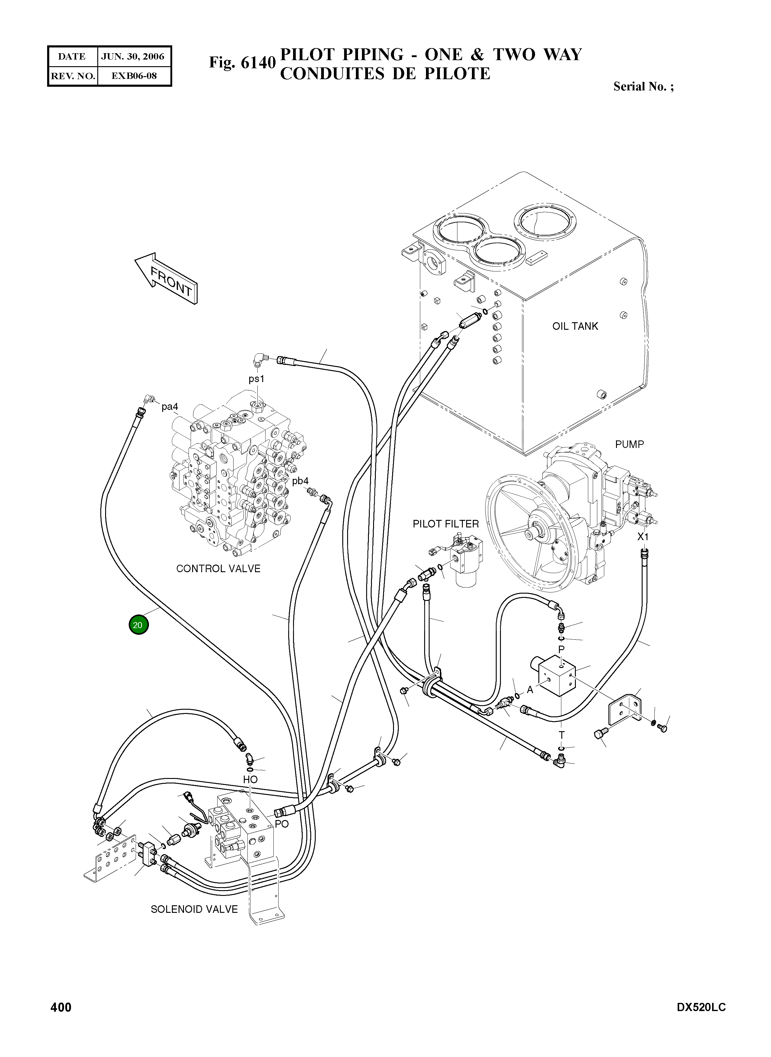 Шланг DS2094051 Komatsu